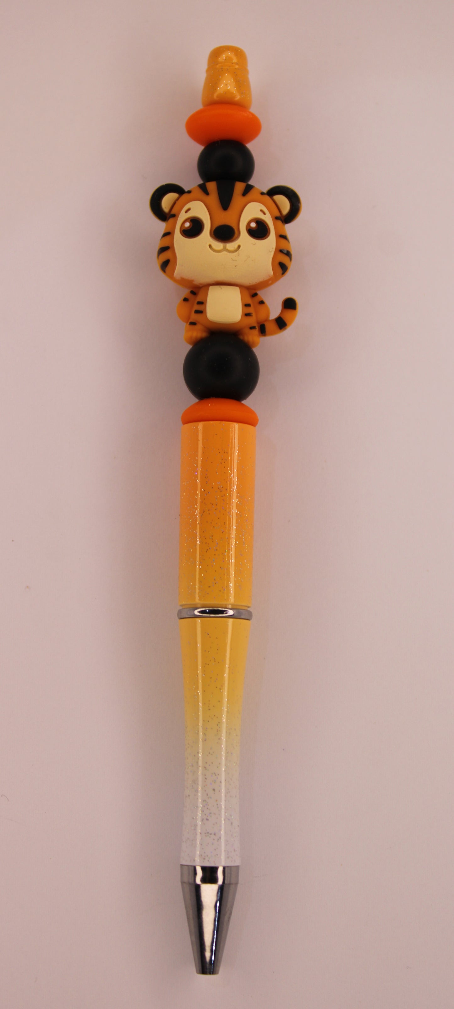 Orange Tiger Pen