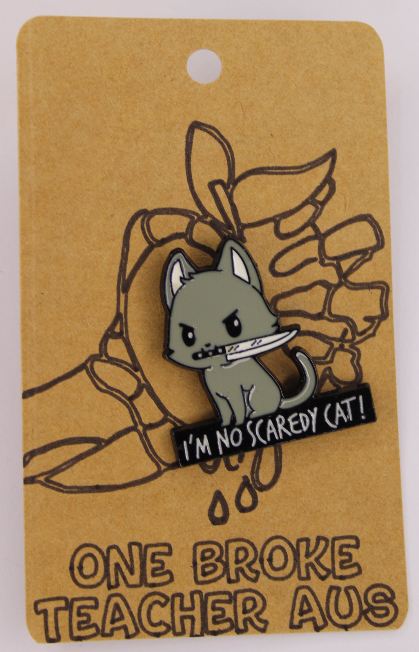 Scaredy Cat Badge