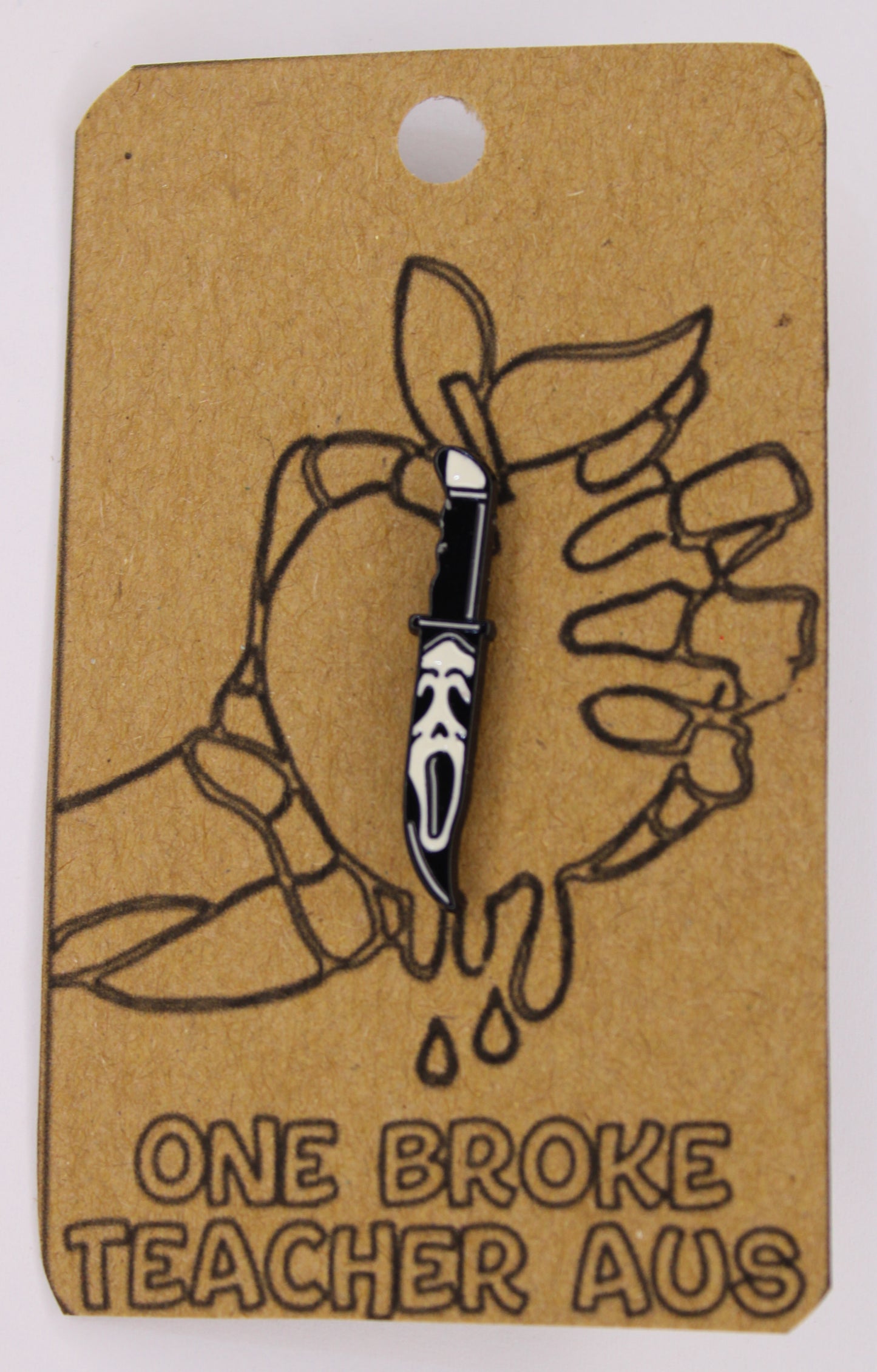Scream Chop Badge