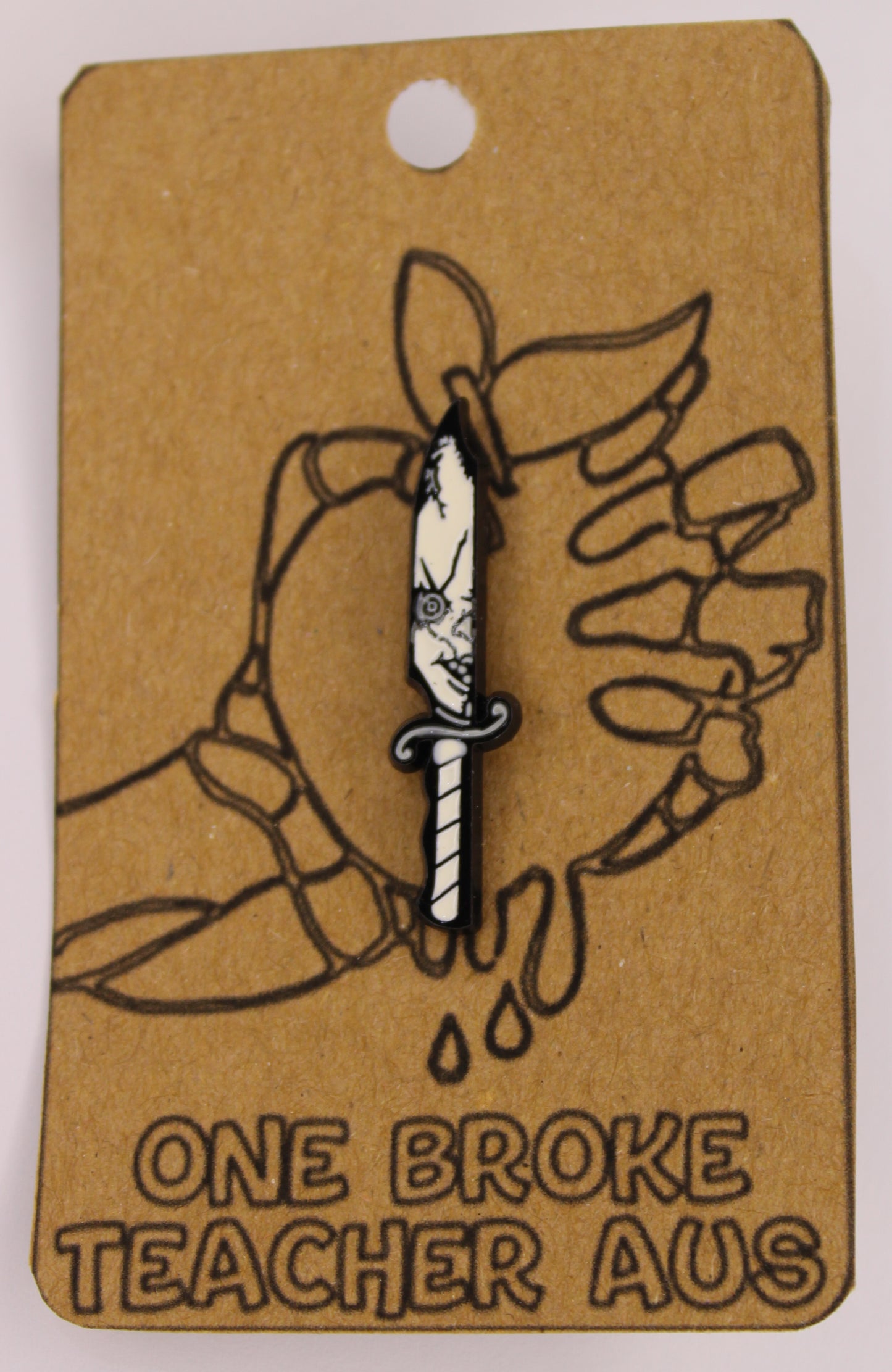 Chucky Chop Badge