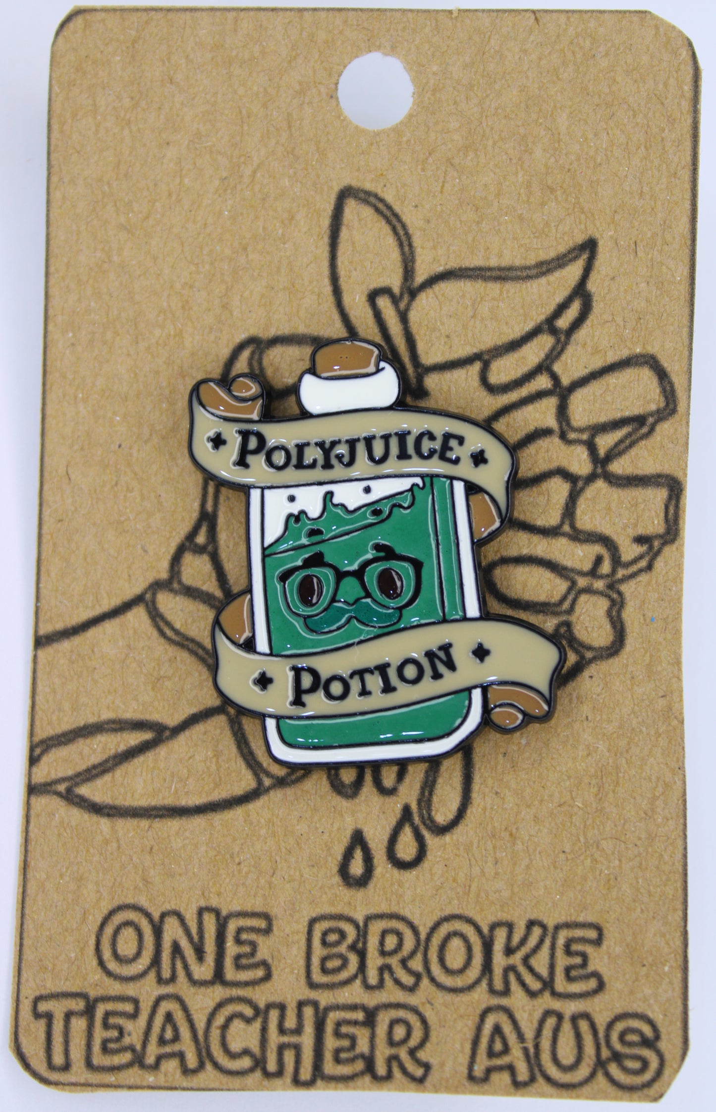 HP Poly Juice Badge