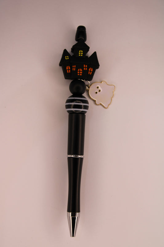 Black Haunted House Pen