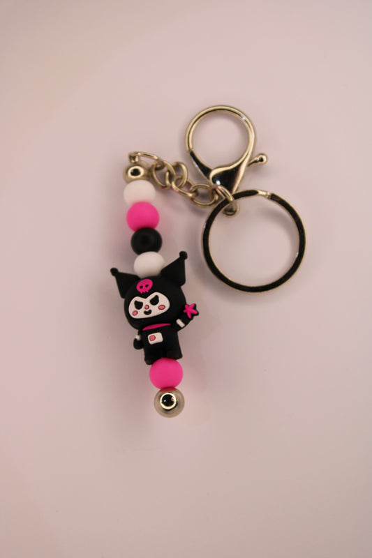 Handmade Kuromi Keychain