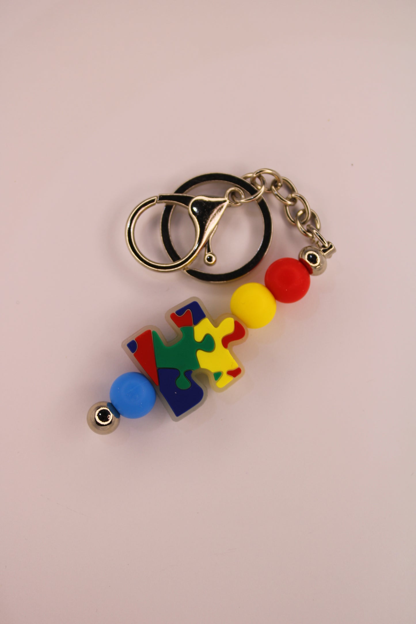 Autism Awareness Puzzle Keychain