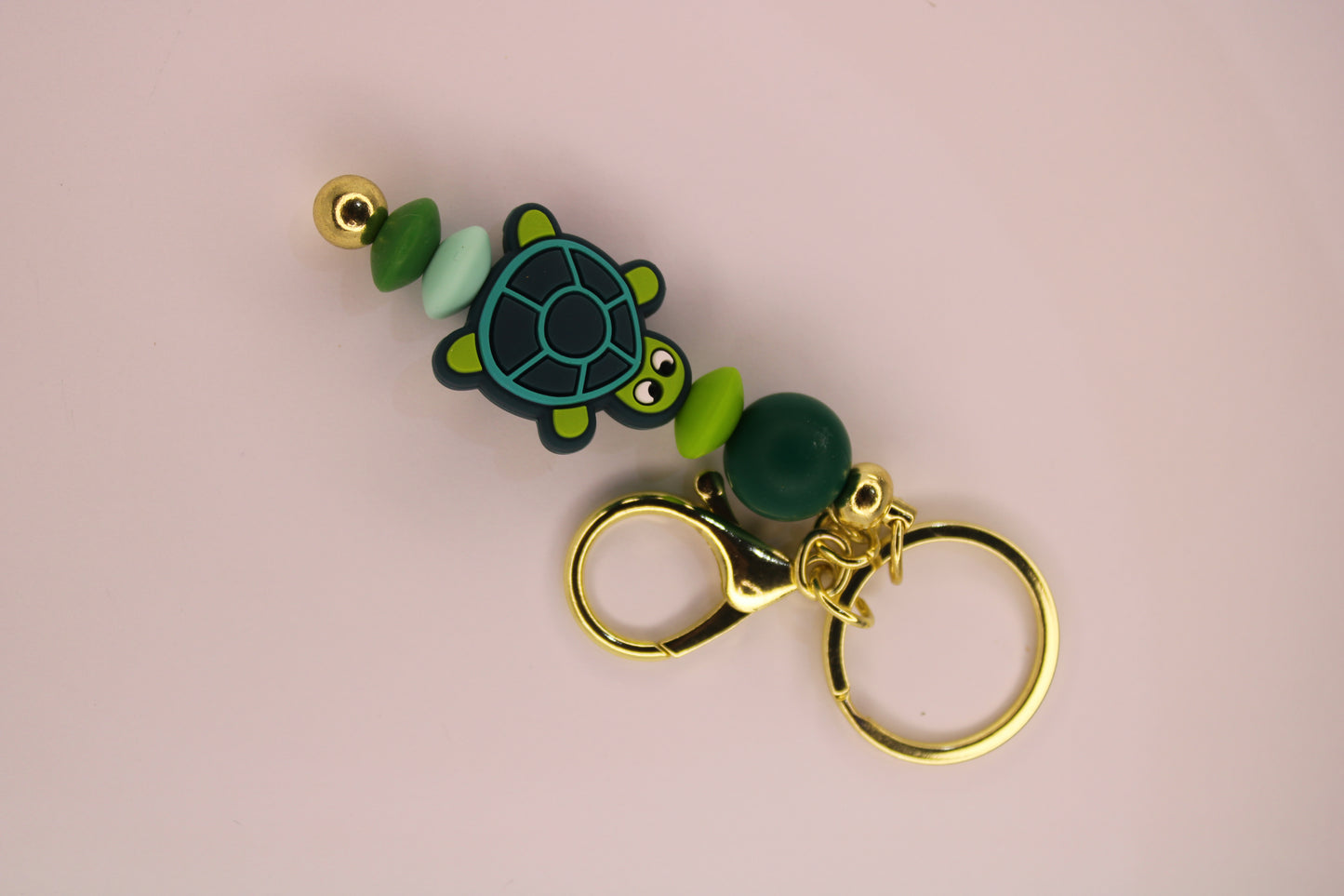Turtle Green Keychain