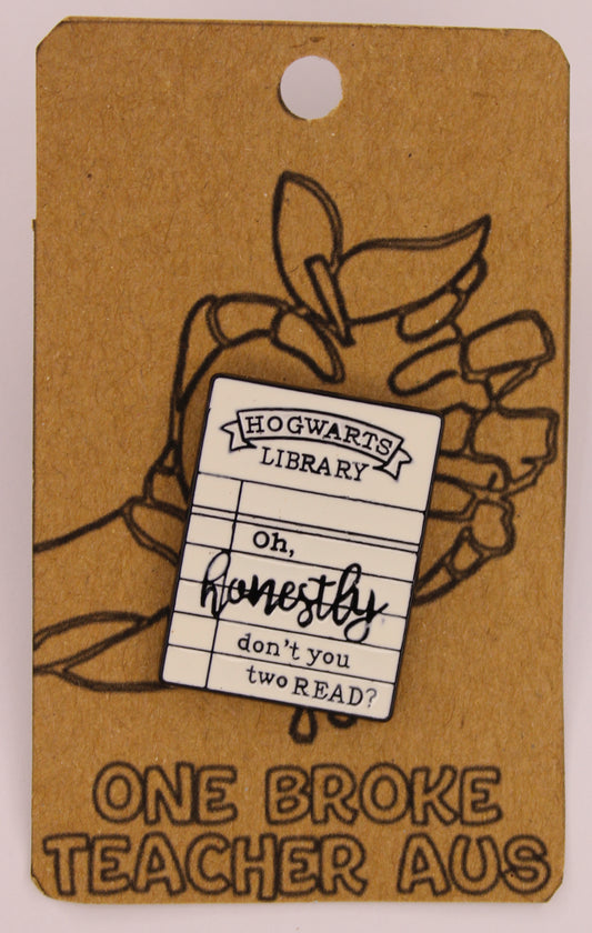 HP Honestly Read Badge