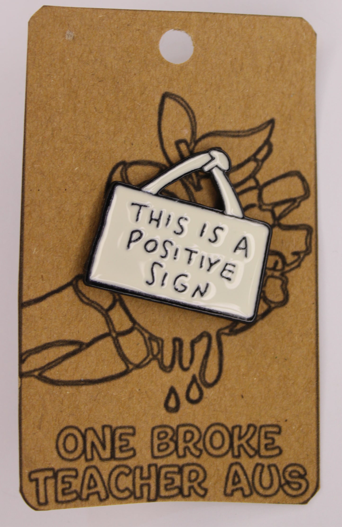 Positive Sign Badge