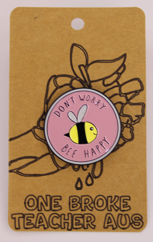 Bee Happy Badge