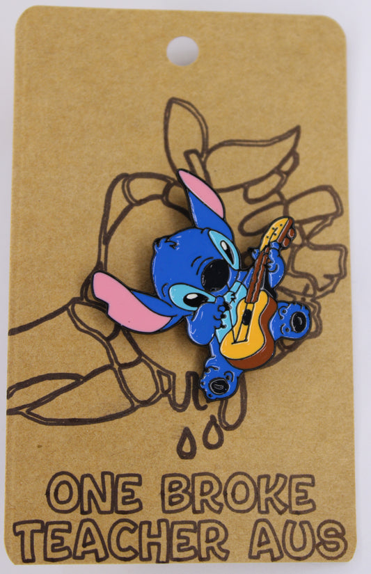Stitch Ukulele Badge