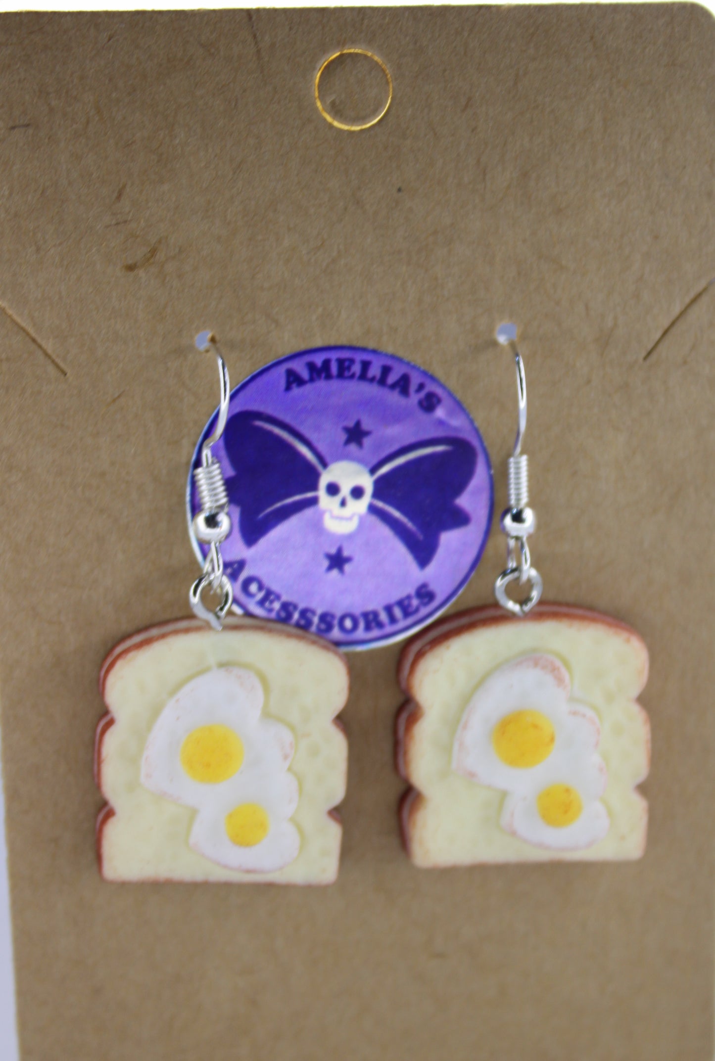 Egg Toast Earrings