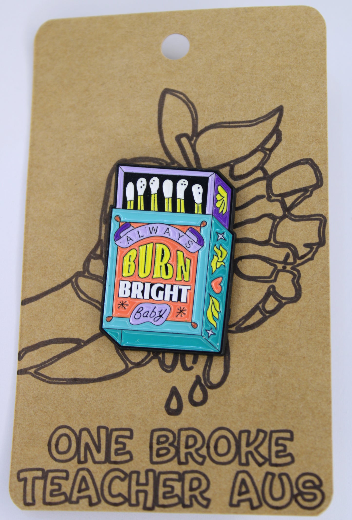 Burn Bright Badge
