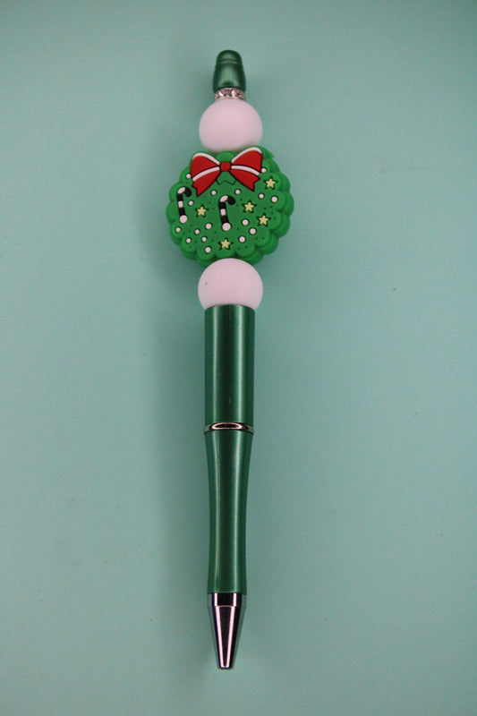 Green Wreath Pen