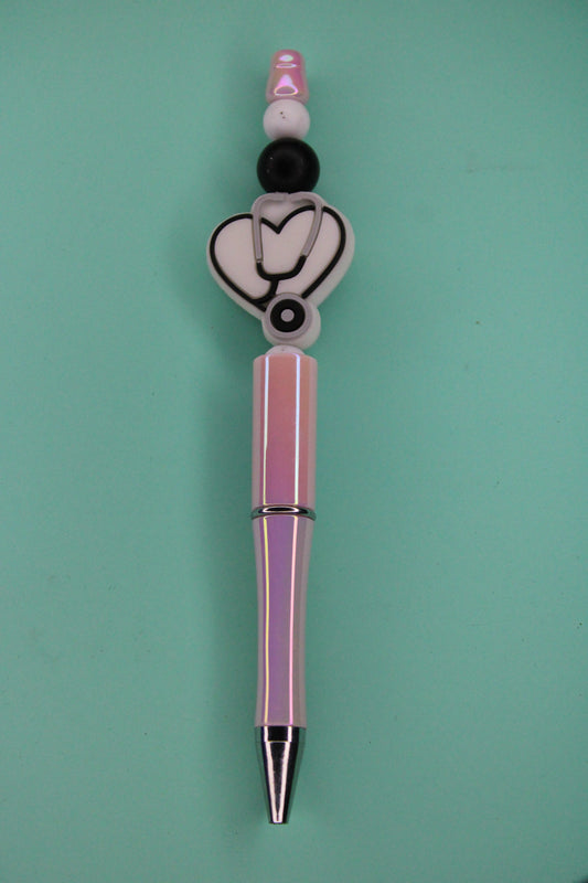 Pink & White Nurse Pen