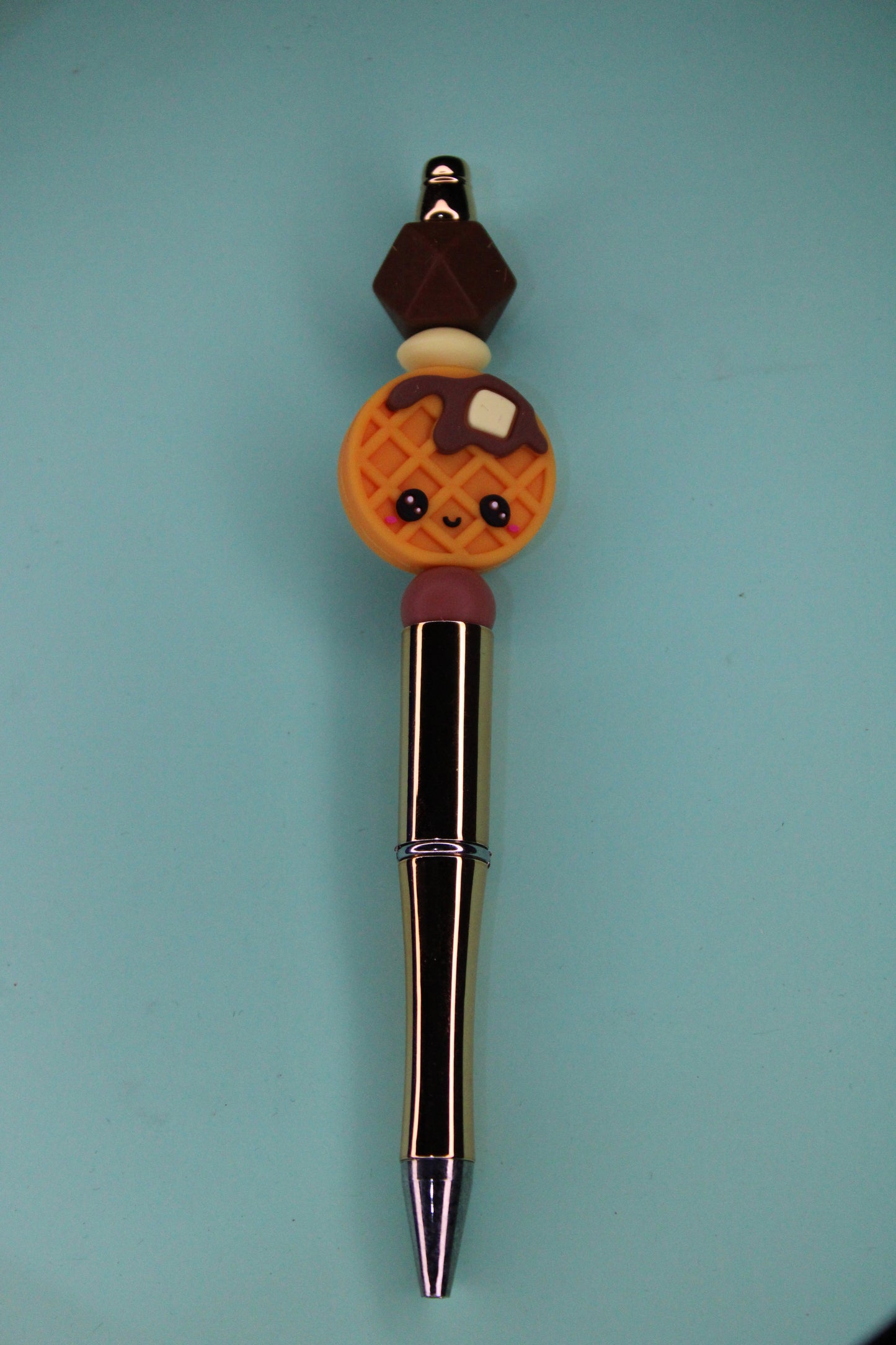 Gold Waffle Pen
