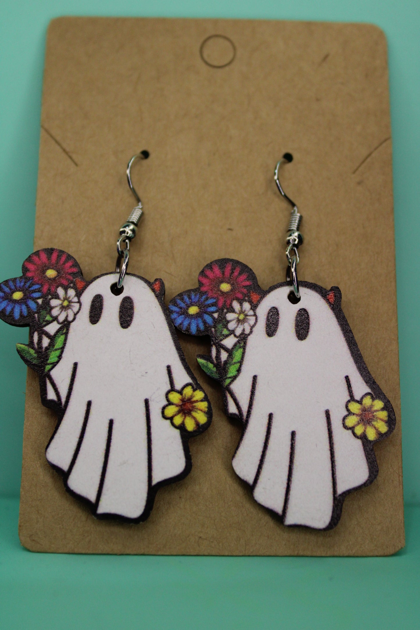 Flower Ghostie Earrings