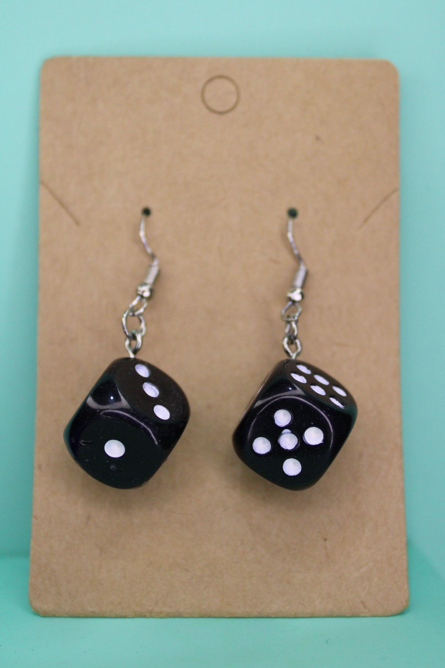 Noir Dice Earrings